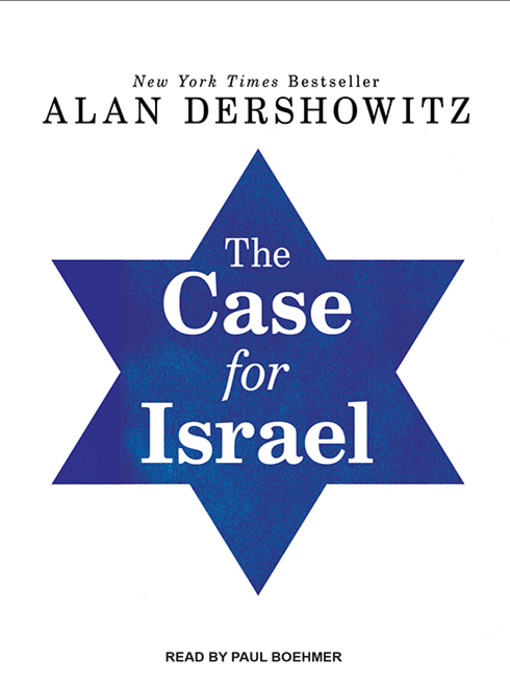 Title details for The Case for Israel by Alan M. Dershowitz - Available